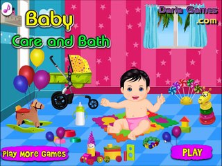 Baby bath And Care - Baby Games