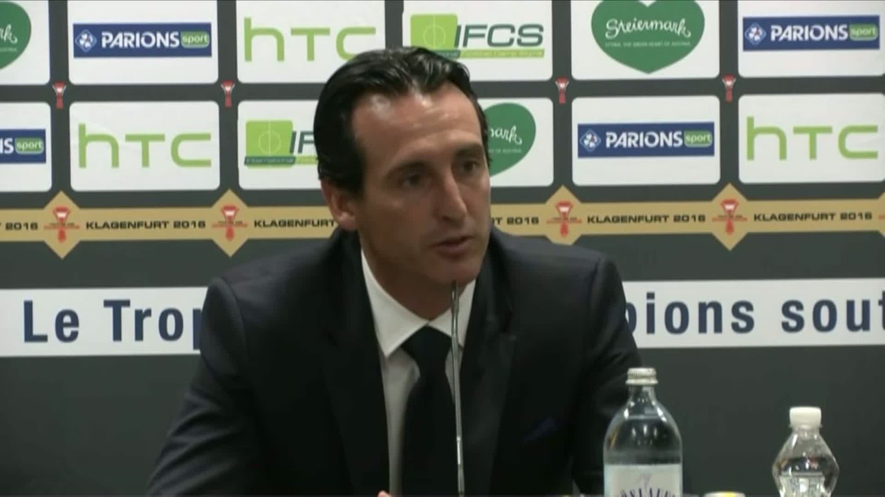 Foot - Trophée des champions - PSG : Emery «Je veux deux bons gardiens»