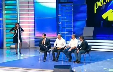 Четыре кавказца и русская женщина. Умора!