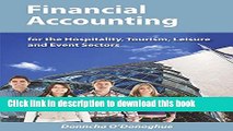 Financial Accounting: For the Hospitality, Tourism, Leisure and Event Sectors PDF Ebook