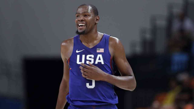 Kevin Durant, Team USA Crush China