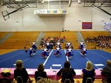 Tri-Village Jr. High Cheerleaders 09-10 at CCC Cheer Challenge