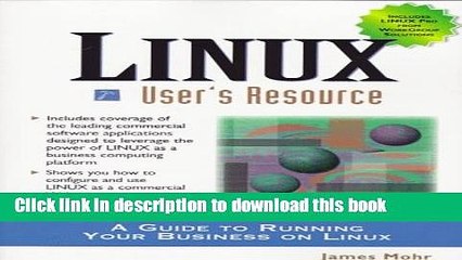 [Read PDF] Linux Users Resource (Prentice Hall PTR Developer s Resource Series) Download Free