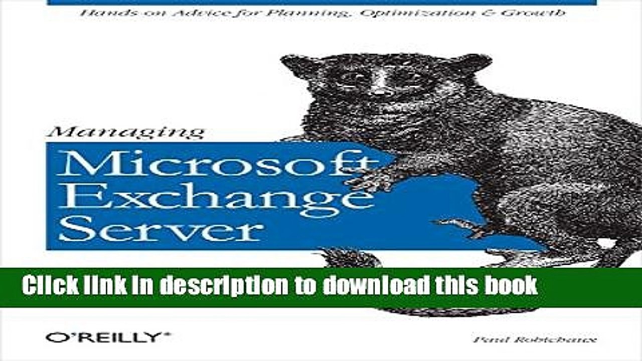 [Read PDF] Managing Microsoft Exchange Server Ebook Online