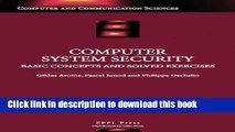 Ebook Computer System Security: Basic Concepts and Solved Exercises (Computer and Communications