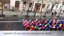 Lietuvos kariuomenės diena 2015.11.23, Vilnius, Gedimino prospektas