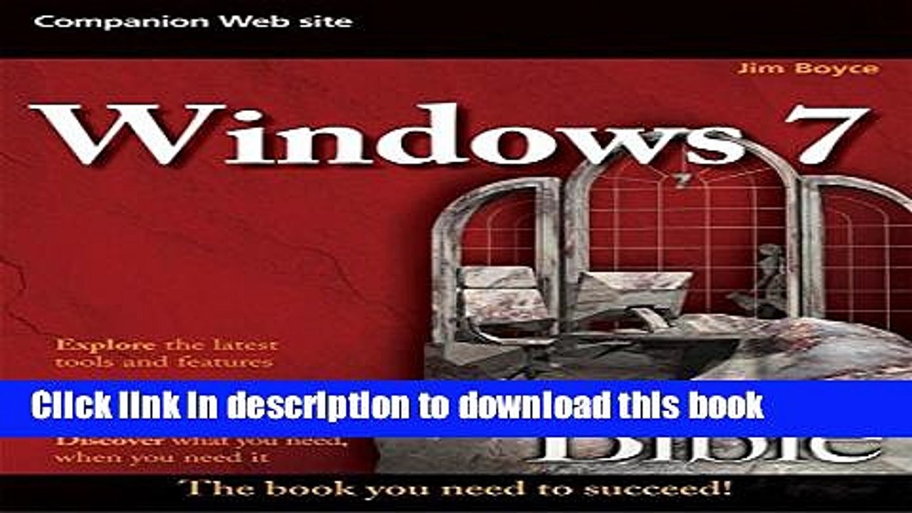 [Read PDF] Windows 7 Bible Download Online