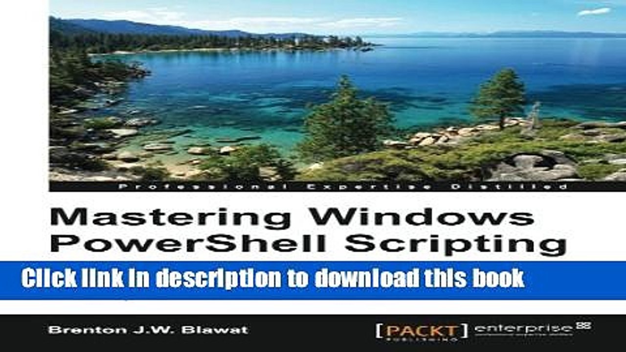 [Read PDF] Mastering PowerShell Download Online