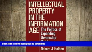 READ THE NEW BOOK Intellectual Property in the Information Age: The Politics of Expanding