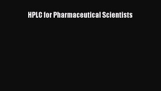 [PDF] HPLC for Pharmaceutical Scientists Read Full Ebook