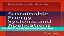 Ebook Sustainable Energy Systems and Applications Full Online