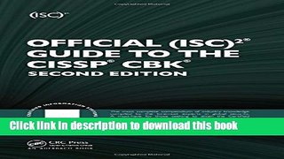 Books Official (ISC)2 Guide to the CISSP CBK, Second Edition Full Online