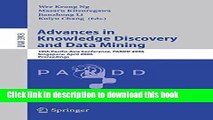 Books Advances in Knowledge Discovery and Data Mining: 10th Pacific-Asia Conference, PAKDD 2006,