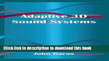 Ebook Adaptive 3D Sound Systems (The Springer International Series in Engineering and Computer