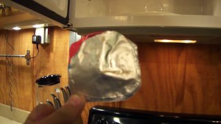 Tin foil VS microwave