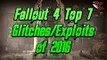 Fallout 4 | Top 7 Glitches/Exploits of 2016 - Best Fallout Glitches That Aren't Patched