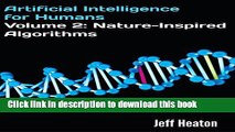 Books Artificial Intelligence for Humans, Volume 2: Nature-Inspired Algorithms Full Online