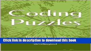 Ebook Coding Puzzles: Thinking in code Free Online
