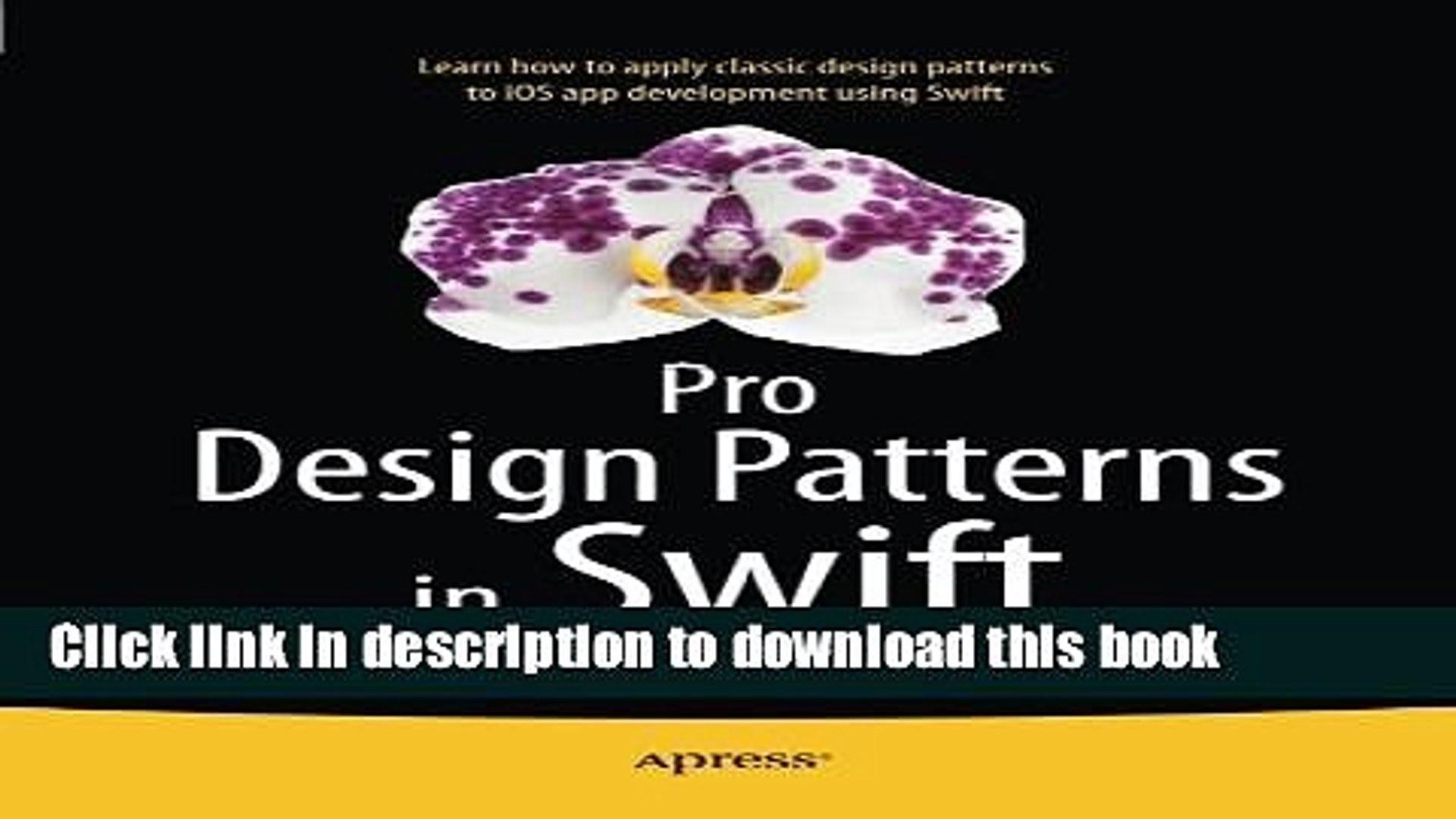 Books Pro Design Patterns in Swift Full Download