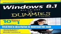 [Read PDF] Windows 8.1 All-in-One For Dummies Download Free