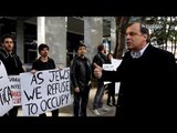 Em dia de trégua em Gaza, judeus protestam contra Israel em SP