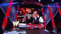 WWE CM Punk vs Paul Heyman and Brock Lesnar on Monday Night Raw HD