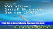Ebook Windows Small Business Server 2008 Administrators Companion Full Online