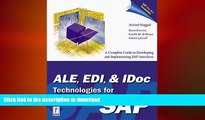READ ONLINE ALE, EDI   IDoc Technologies for SAP READ PDF BOOKS ONLINE