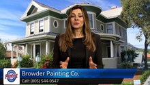 Browder Painting Co. San Luis Obispo Great  5 Star Review by Becky W.