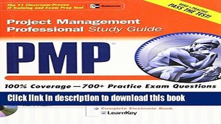 [Popular] E_Books PMP Project Management Professional Study Guide Free Online