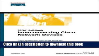 [Popular] E_Books Interconnecting Cisco Network Devices Free Online