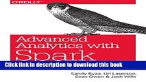 [Download] Advanced Analytics with Spark: Patterns for Learning from Data at Scale Book Free