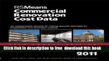 [Download] RSMeans Commercial Renovation Cost Data Free Download