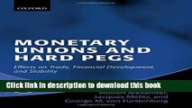 [PDF] Monetary Unions and Hard Pegs: Effects on Trade, Financial Development, and Stability Book