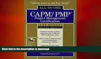READ THE NEW BOOK CAPM/PMP Project Management Certification All-in-One Exam Guide with CD-ROM,