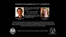 Mandelbrot Zoom with MatLab 10^14