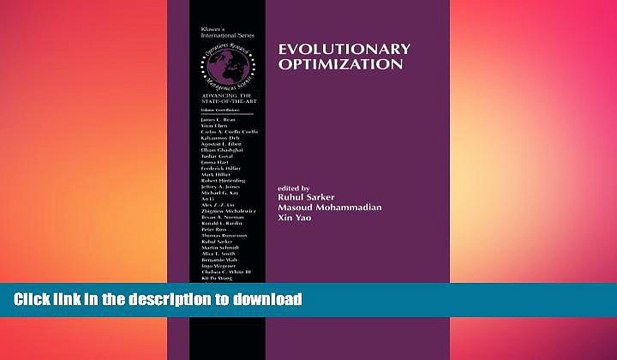 FAVORIT BOOK Evolutionary Optimization (International Series in Operations Research Management