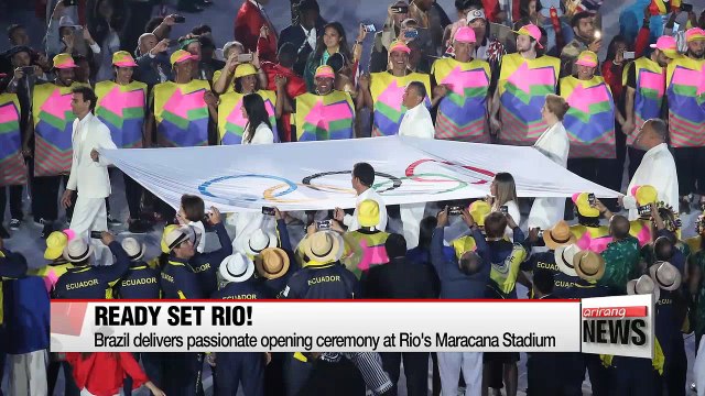2016 Rio Olympics open with bang at Maracana Stadium