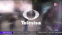 FERNANDO COLUNGA grabando promo de renovación de Televisa por Jorge Ugalde 020816