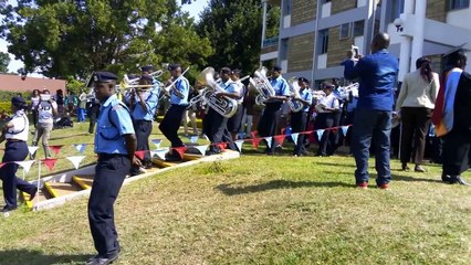Kenya Police Music Band at KEMU University Graduation in Meru 2016