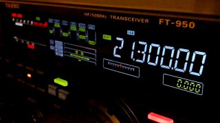 Ham Radio DX QSO LZ1ANA Yaesu FT-950 15 Meters SSB