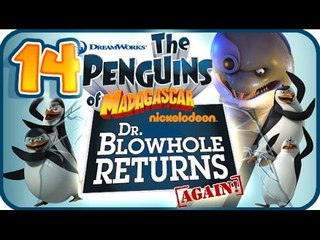 Penguins of Madagascar Dr Blowhole Returns Again Walkthrough Part 14 (PS3) 100% Find the Robot Parts