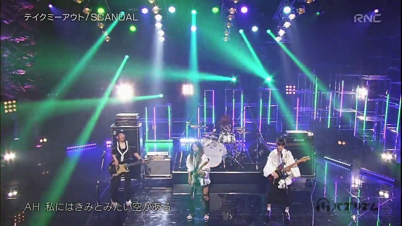 SCANDAL; “Take Me Out” Live on Buzzrhythm