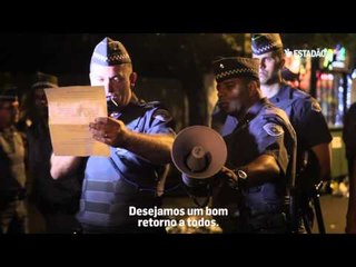 Polícia faz operação limpeza na Vila Madalena