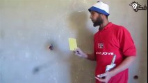 اسرع طريقة عمل عجين لاندوي على الحائط (الحلقة 1 )