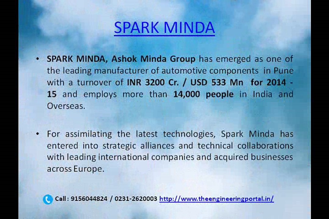 Auto Components Manufacturers in Pune
