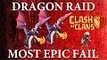 Clash of Clans: MOST EPIC DRAGON RAID FAIL EVER! WTF!
