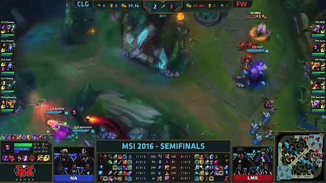 CLG vs FW Game 1 - MSI 2016 Mid-Season Invitational Semifinal - Counter Logic Gaming vs Flash Wolves_11