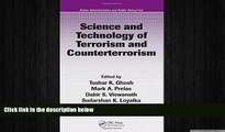 FREE DOWNLOAD  Science and Technology of Terrorism and Counterterrorism, Second Edition (Public