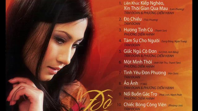 Tuyệt phẩm CD - Tâm Đoan & Phương Diễm Hạnh - Đò Chiều